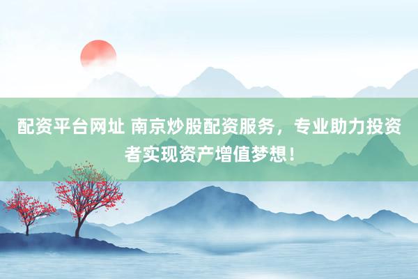 配资平台网址 南京炒股配资服务，专业助力投资者实现资产增值梦想！