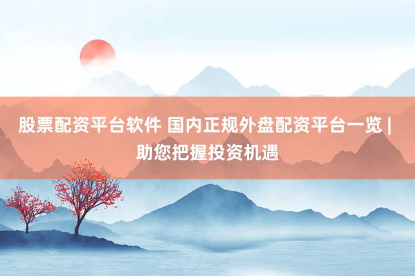 股票配资平台软件 国内正规外盘配资平台一览 | 助您把握投资机遇
